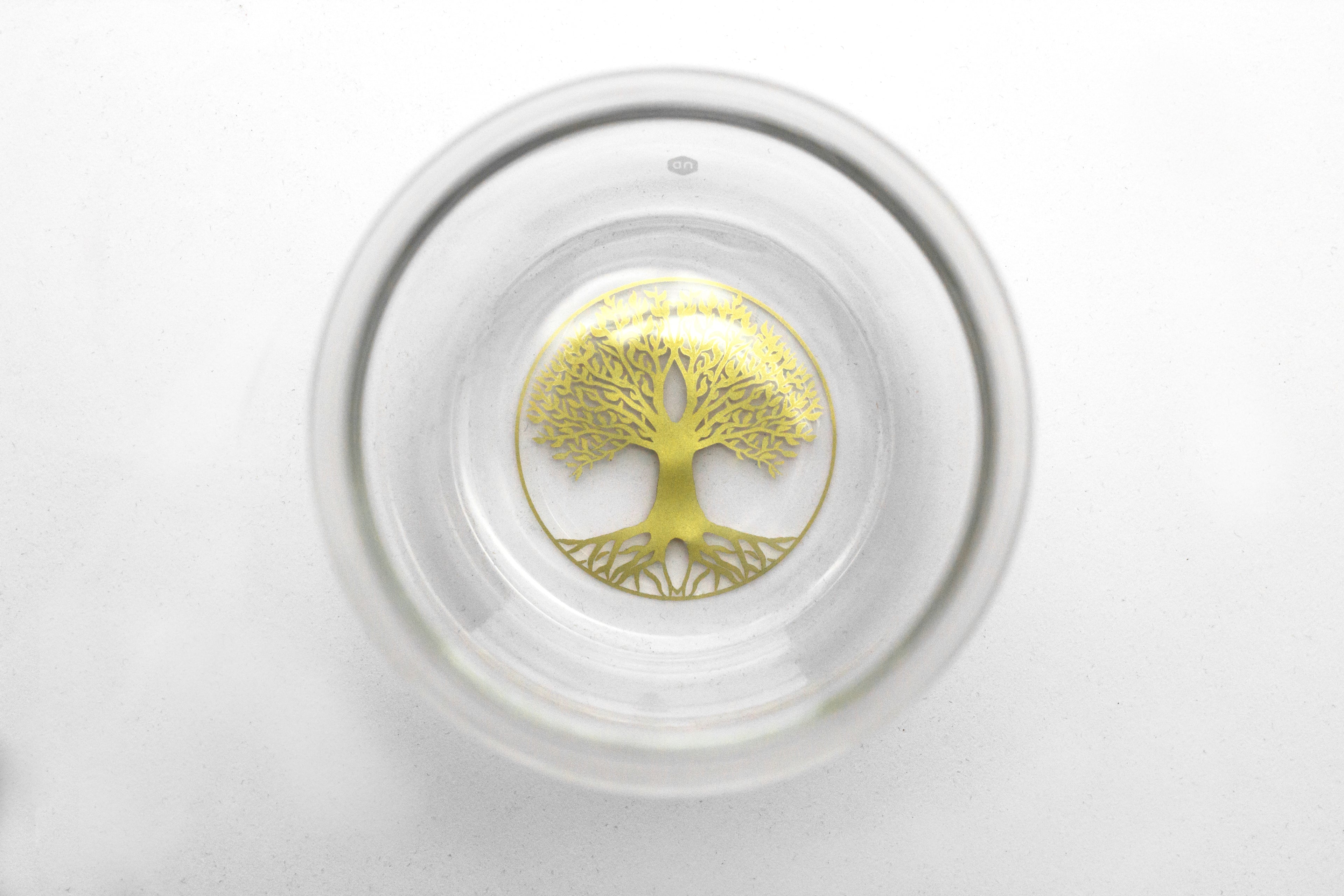 MYTHOS Glas (Lebensbaum Gold)